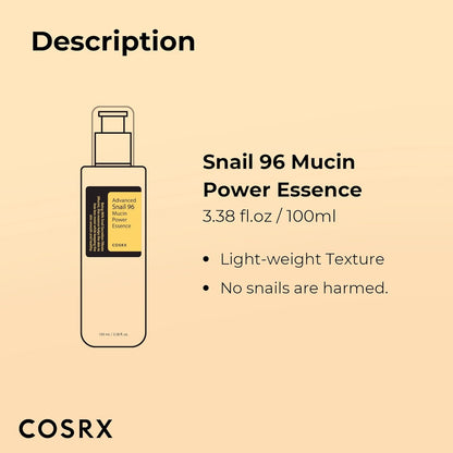 CORSX - Gel Essence à la mucine d'escargot (100ml)