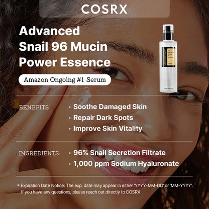 CORSX - Gel Essence à la mucine d'escargot (100ml)