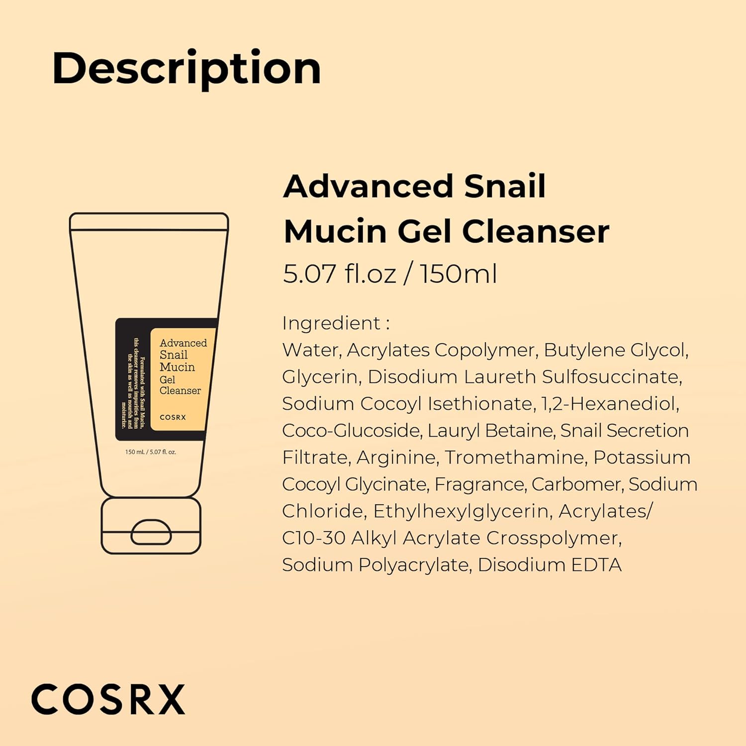 CORSX - Gel Nettoyant (150ml)